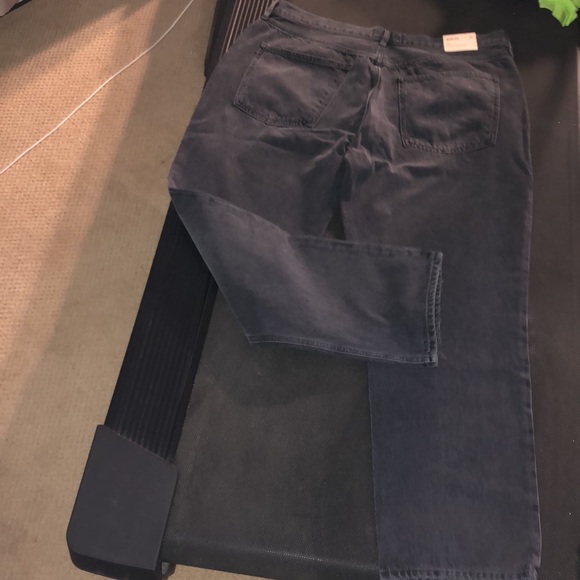 AGOLDE (34) Fen High Rise Relaxed Taper in Shambles Distressed - Picture 14 of 16